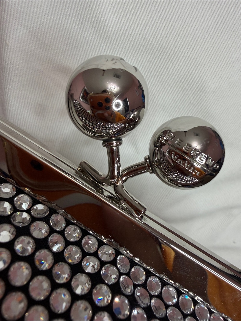 Weekend Max Mara Eliche Small Pasticcino Bag With Crystals - Picture 7 of 11
